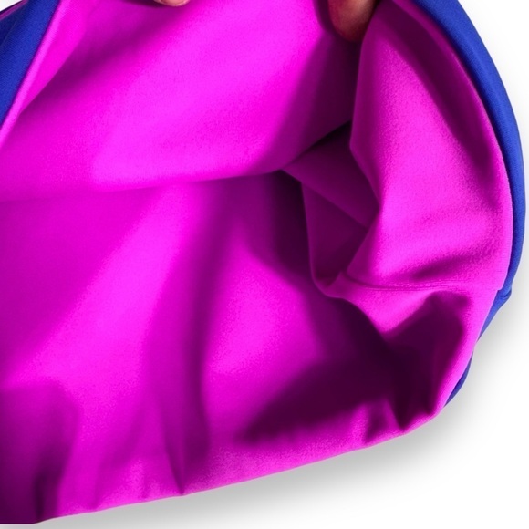 4 for $40 SALE! Fabletics Multi-Wear Bandeau Swim Top, Royal/Pink, Size 3X - Picture 9 of 12